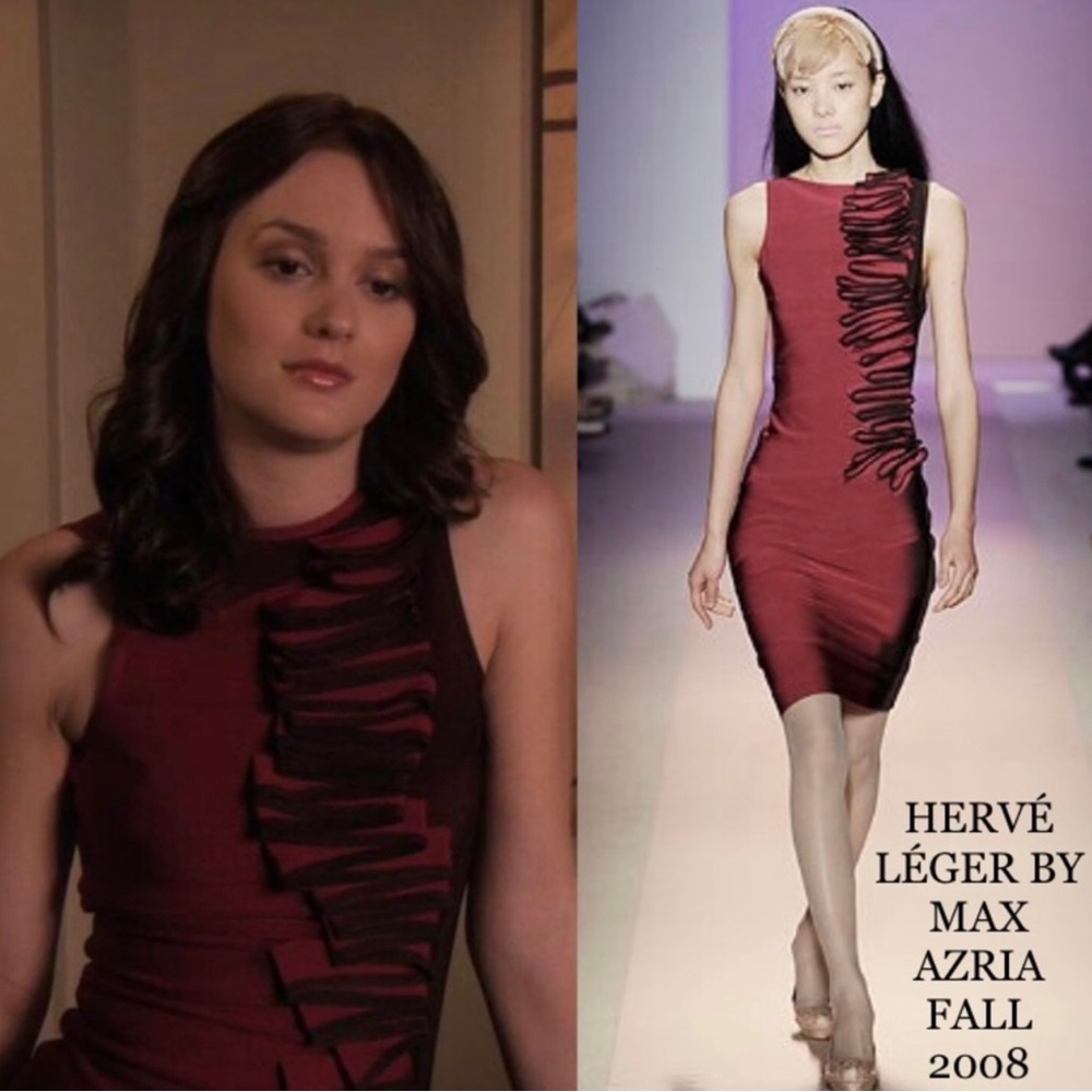 Herve Léger by Max Azria Fall 2008 Collection ASO Blair Waldorf